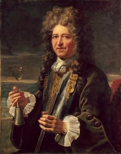Portret Sebastiana Prestre lorda Vauban (1633-1717), marszałka Francji. Anonimowe malarstwo szkoły francuskiej. Wersal. Musee Du Chateau - Portret Sebastiena le Prestre, lorda Vauban (1633-1717), marszałka Francji. Anonimowe malowanie autorstwa French School