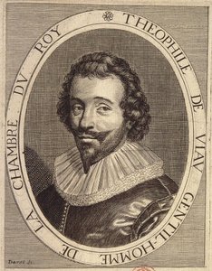 Portret Teofila de Viau autorstwa French School