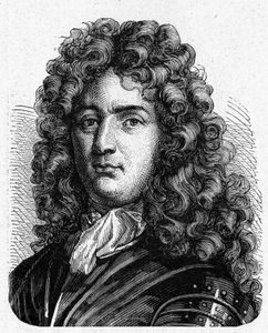 Portret Vaubana (1633-1707). (Sébastien Le Prestre de Vauban) (marszałek Francji i inżynier wojskowy) - w „Albumie nauki”; wybitni naukowcy; Wielkie odkrycia”” 1896. autorstwa French School