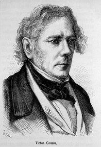 Portret Victora Cousina (1792 - 1867), francuskiego filozofa - w „L
