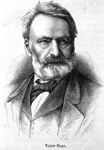 Portret Victora Hugo (1802 - 1885) - w „L