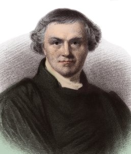 Portret Williama Whewella (1794-1866), brytyjskiego filozofa i historyka. autorstwa French School