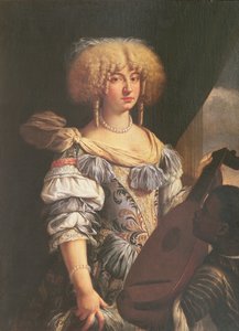 Portret kobiety z mauretańską pazią