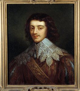 Portret markiza de Cinq Mars (Henri Coiffier de Ruze autorstwa French School