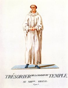Portret Skarbnika Domu Świątyni, 1786 (wc na papierze) autorstwa French School