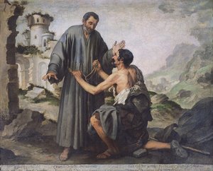 Portrety Denisa Papina (1647-c.1712) i Etienne