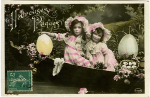 Pocztówka: Wesołych Świąt autorstwa French School