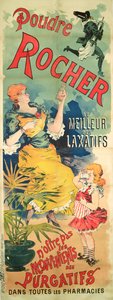 Plakat reklamujący proszek Rocher, najlepszy środek przeczyszczający, ok. 1900