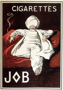 Plakat do filmu "Cigarettes Job" autorstwa French School