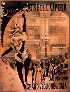 Plakat do „Grand Veglione de Gala”, Trzeci Bal Maskowy w Theatre de l