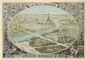 Plakat opublikowany przez Le Petit Journal, reklamujący Wystawę Powszechną w Paryżu, 1900