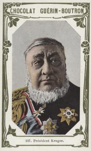 Prezydent Kruger (kolorowe zdjęcie) autorstwa French School