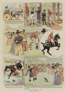 Duma poprzedza Upadek (chromolitho) autorstwa French School
