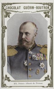 Książę Albert Pruski (kolorowe zdjęcie) autorstwa French School