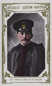 Książę Artur de Connaught (kolorowe zdjęcie) autorstwa French School