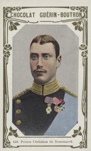 Książę Christian de Danemark (kolorowe zdjęcie) autorstwa French School