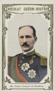 Książę Francois de Bourbon (kolorowe zdjęcie) autorstwa French School
