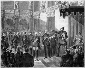 Książę Fryderyk Guillaume Louis (później Wilhelm I, król Prus i cesarz Niemiec) autorstwa French School