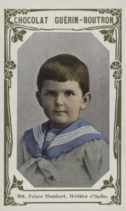 Książę Humbert, Heritier dItalie (kolorowe zdjęcie) autorstwa French School