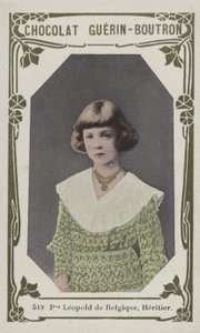 Książę Leopold de Belgique, Heritier (kolorowe zdjęcie) autorstwa French School
