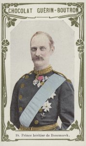 Książę spadkobierca w Danii (kolorowe zdjęcie) autorstwa French School