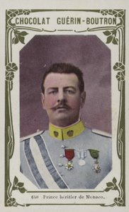 Prince heritier de Monaco (kolorowe zdjęcie) autorstwa French School