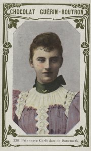 Księżniczka Christian z Danii (kolorowe zdjęcie) autorstwa French School