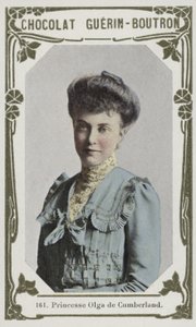 Księżniczka Olga de Cumberland (kolorowe zdjęcie) autorstwa French School