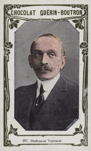 Profesor Voronoff (kolorowe zdjęcie) autorstwa French School
