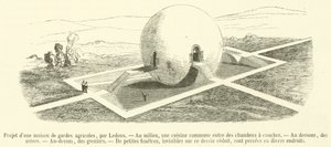 Projekt dla wartowni rolniczej (grafika) autorstwa French School