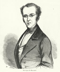 Prosper Duvergier de Hauranne, francuski polityk autorstwa French School