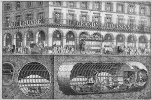 Transport publiczny w Paryżu autorstwa French School