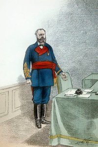 Raoul Rigault, c.1872 (kolor lito) autorstwa French School