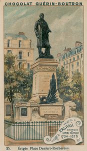 Raspail, chemik i polityk, 1794-1878. Wzniesiony Place Denfert-Rochereau autorstwa French School