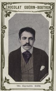 Reynaldo Hahn (kolorowe zdjęcie) autorstwa French School