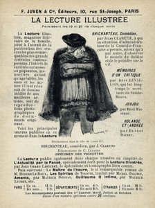Czytanie ilustrowane. Publikacja w "Tales de Pantruche et d