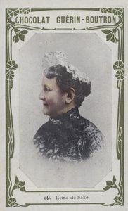 Reine de Saxe (kolorowe zdjęcie) autorstwa French School
