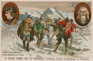 Pozostałości ostatniej armii angielskiej we Francji autorstwa French School