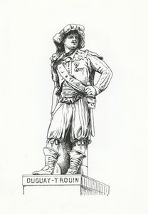 René Duguay-Trouin (grawerowanie) autorstwa French School