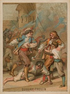 Rene Duguay-Trouin Francuski korsarz Saint Malo autorstwa French School
