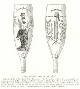 Fajki Republikańskie, Rewolucja 1848, Francja autorstwa French School