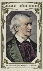 Richard Wagner, kompozytor (kolorowa fotografia) autorstwa French School