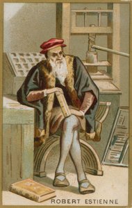 Robert Estienne autorstwa French School