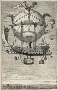 Balon Robertsona Minerve autorstwa French School