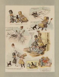 Robinson Crusoe (kolor lito) autorstwa French School