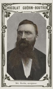 Rodin, rzeźbiarz (kolorowe zdjęcie) autorstwa French School