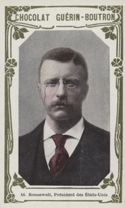 Roosevelt, prezydent Stanów Zjednoczonych (kolorowe zdjęcie) autorstwa French School