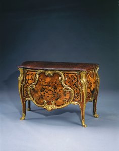 Komoda królewska Ludwika XV, ok. 1757 autorstwa French School