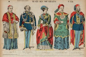 Royalty (kolorowy grawerunek) autorstwa French School