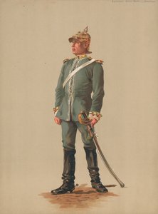 Kawaleria Gwardii Saskiej, sierżant autorstwa French School